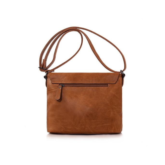 Rückseite Postman Tasche Briefträgerlook praktisch geräumig 