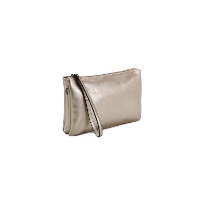 moderne Abendtasche goldfarben