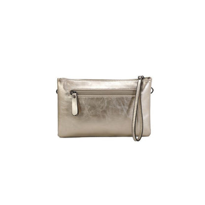 Rückseite moderne Abendtasche goldfarben