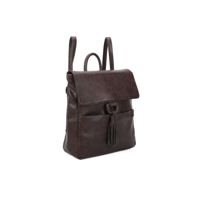 Eleganter Damen Designer Rucksack mit Quastendetail