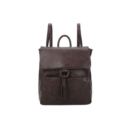 Eleganter Damen Designer Rucksack mit Quastendetail