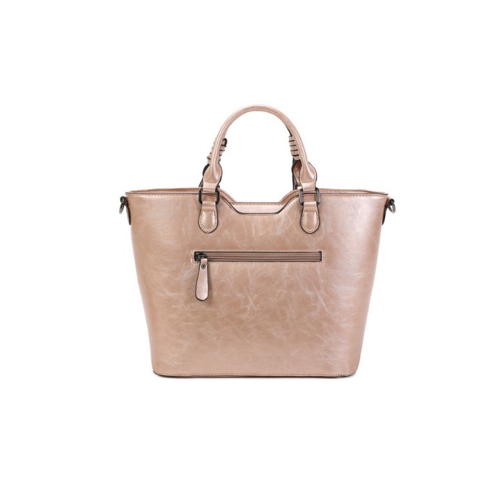 Rückseite moderne coole Miley Handtasche stabil geräumig 