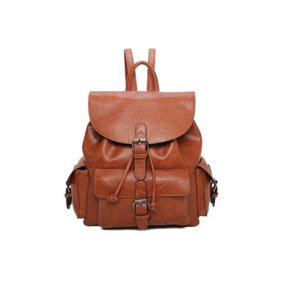 moderner Rucksack mit vielen Seitentaschen, trendy, geräumig 