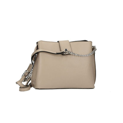 Amelie - Elegante Damen Lederhandtasche mit Klappe & 3 Fächern