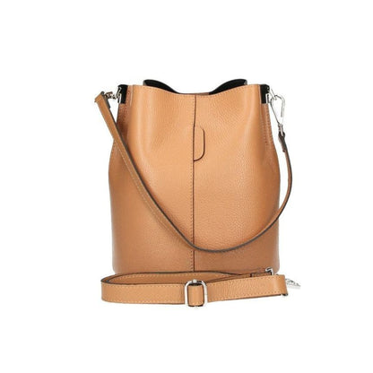 Mittelgroße, Echtleder Eimertasche - Elegante Shopper-Tasche