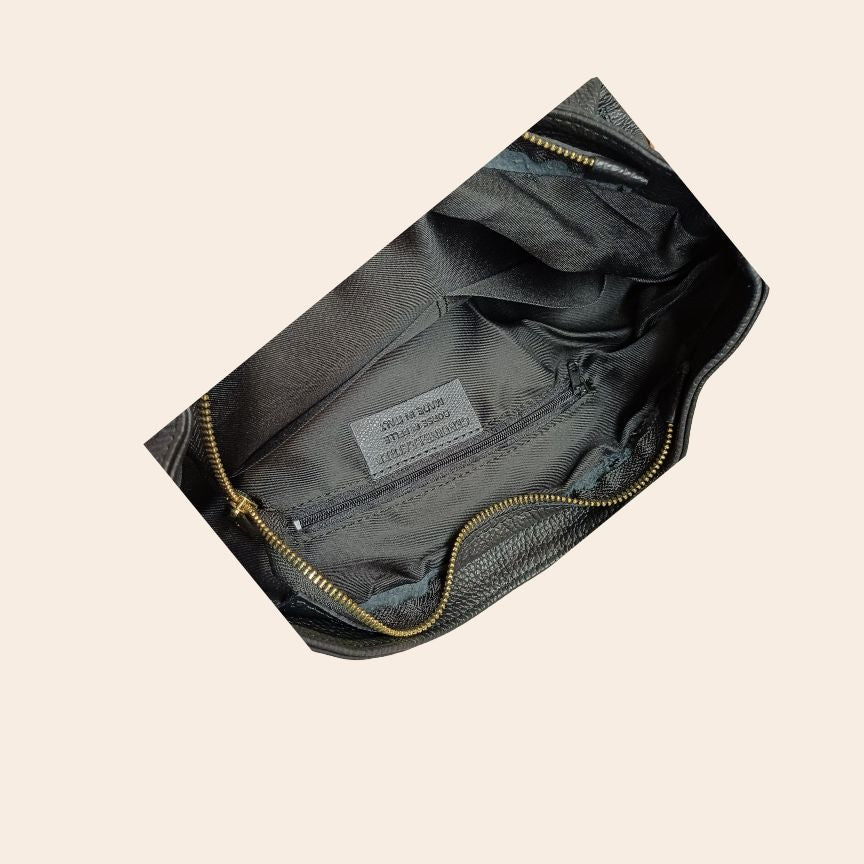 Damen Leder-Shoppertasche mit Seitentasche für Alltag & Büro