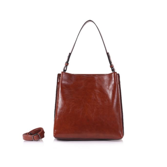 Damen Tasche Vintage Charme Zwei Fächer