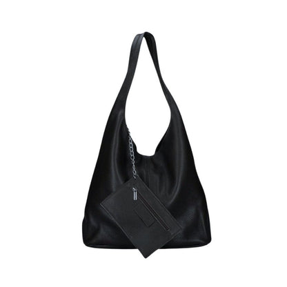 Damen Shoppertasche mit Münzentasche - schlichte, edle & geräumige Schultertasche