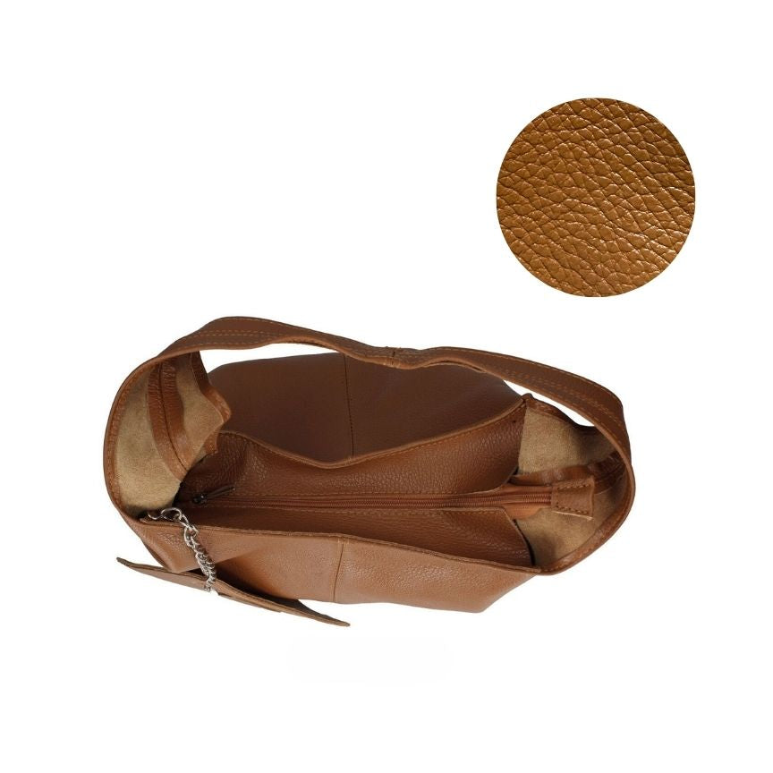 Damen Shoppertasche mit Münzentasche - schlichte, edle & geräumige Schultertasche