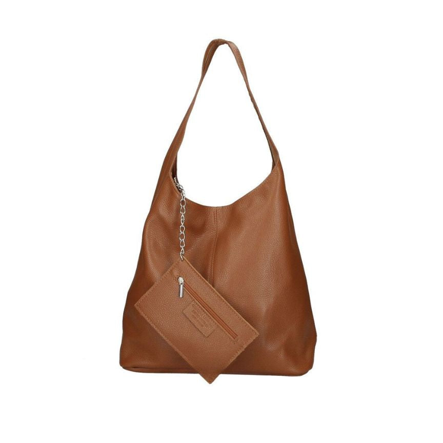 Damen Shoppertasche mit Münzentasche - schlichte, edle & geräumige Schultertasche