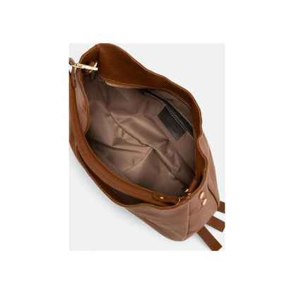 Elegante Lederhandtasche "Janice" - Handgefertigte Henkeltasche mit Flechtdetails