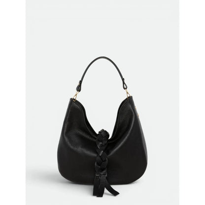 Elegante Lederhandtasche "Janice" - Handgefertigte Henkeltasche mit Flechtdetails